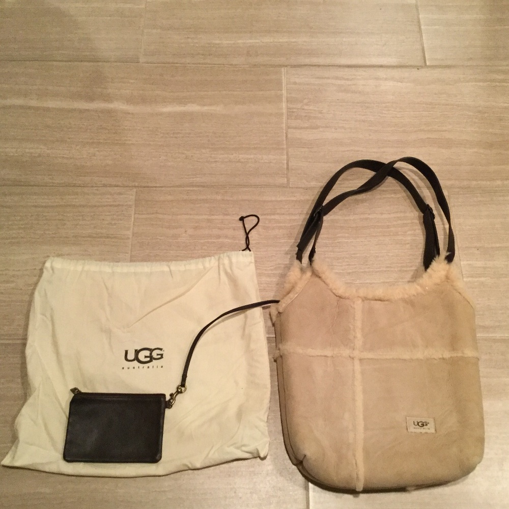Ugg Australia Suede Tote Bag